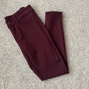 Seven7 Burgundy Leggings